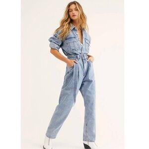 Agolde Tatum denim jumpsuit